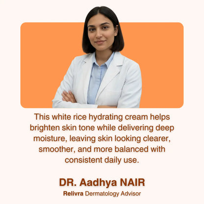 White Rice Skin Beauty Whitening Cream relivra™