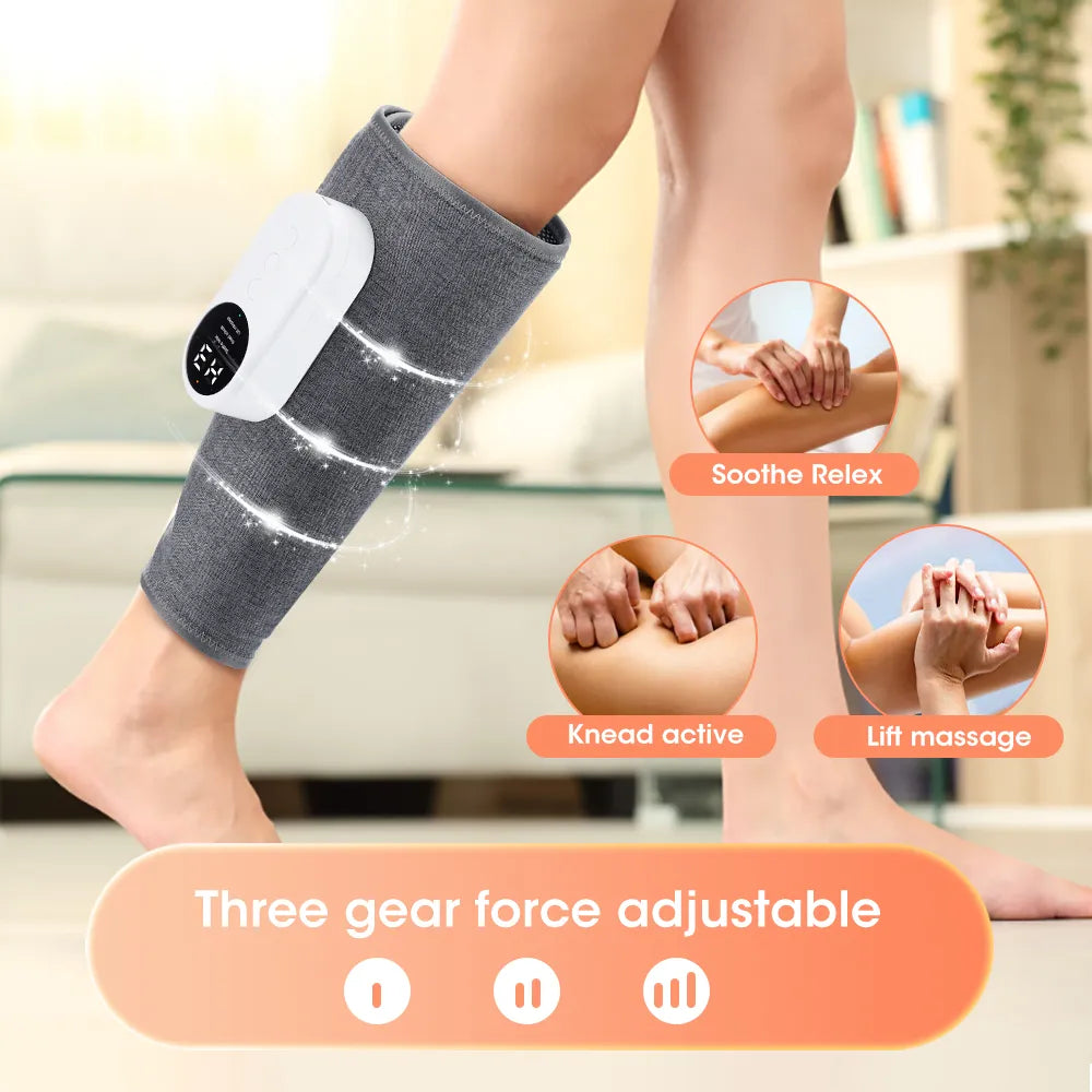 relivra™ - Air Pressure And Heat Leg Massager
