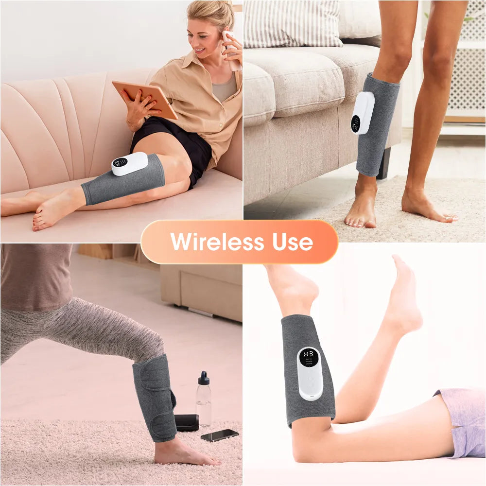 relivra™ - Air Pressure And Heat Leg Massager