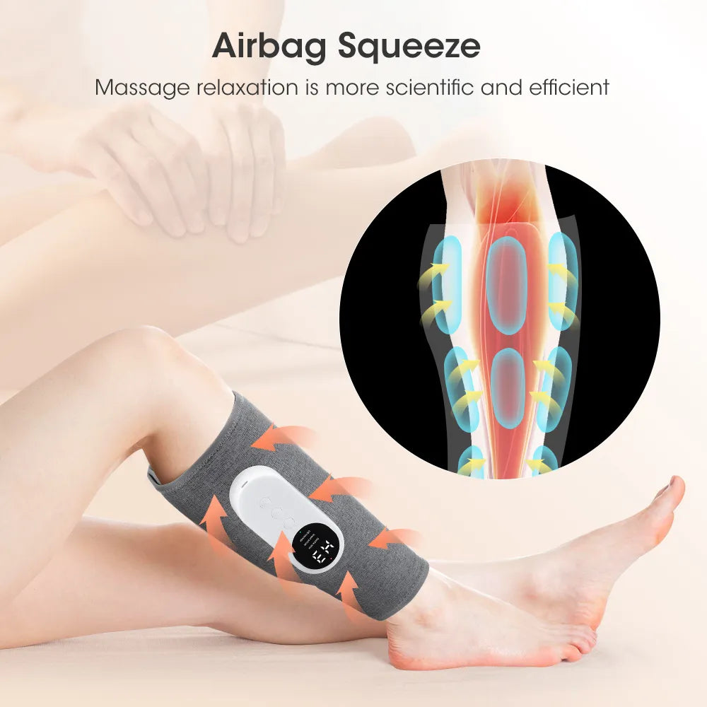 relivra™ - Air Pressure And Heat Leg Massager